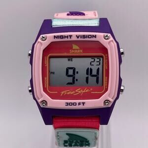 Freestyle Shark FS101043 Digital Watch, Night Vision, Multicolor NATO Strap